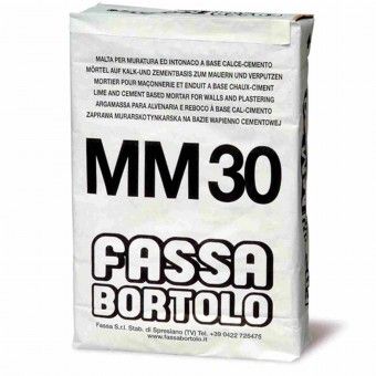 Fassa MM30 Argamassa Cimentícia para Alvearia Cinza 25Kg