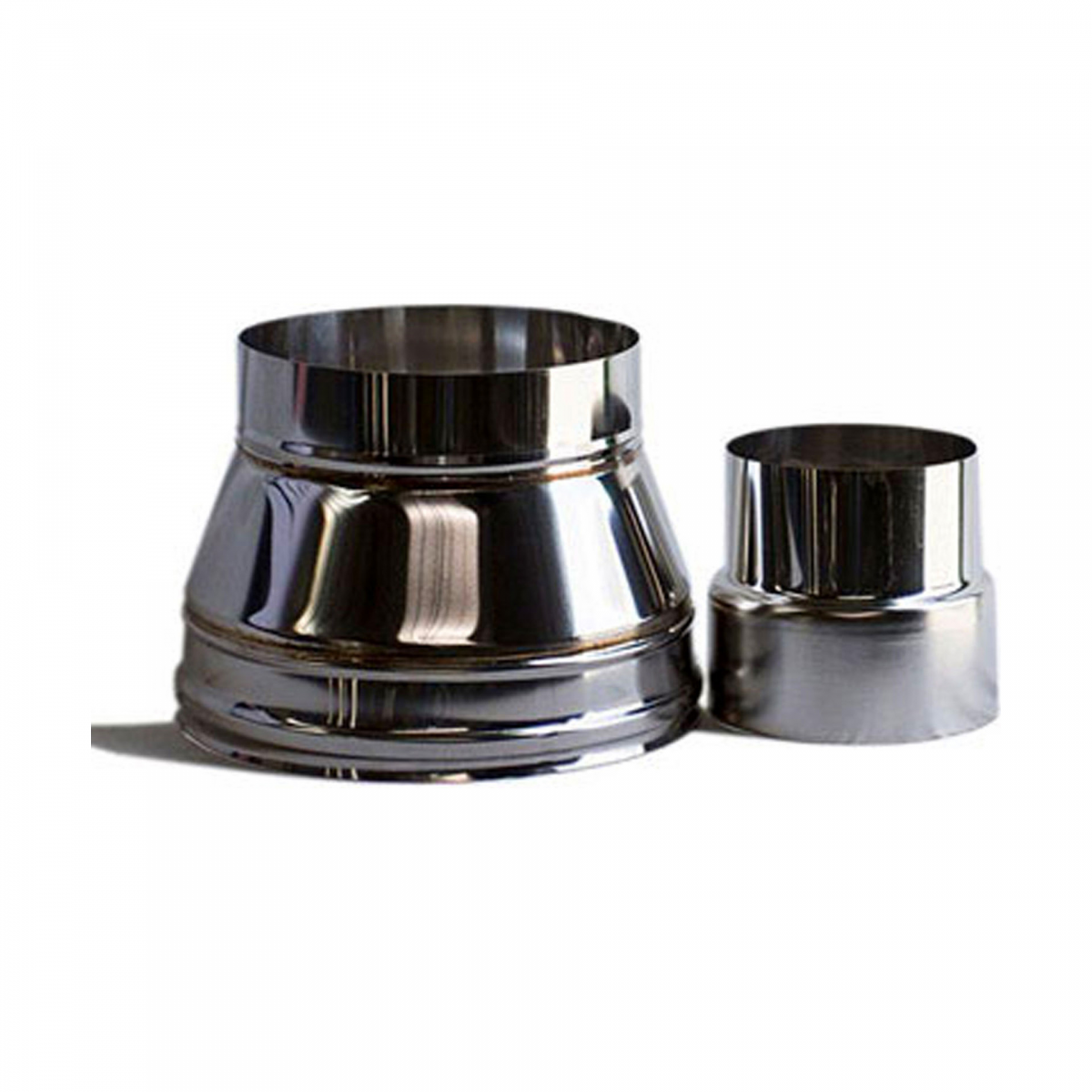 Redução Inox M/F Ø 120x110mm - 129C026 | Ovarmat